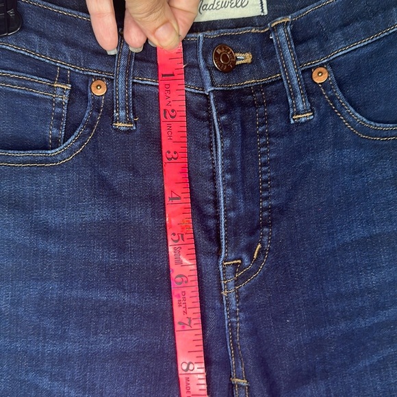 Madewell Jeans 9” High Rise Skinny in Atlantic Size 25 Sold Out in Stores - Picture 15 of 16